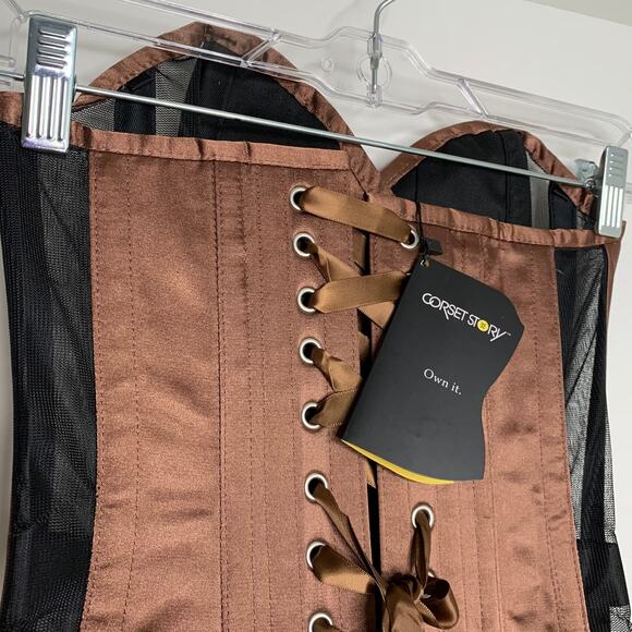 Elegant Brown Shapewear Corset - Picture 6 of 16